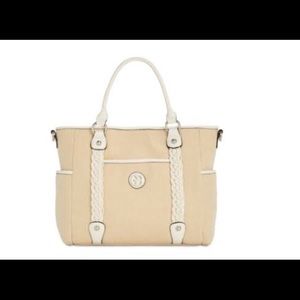 Giani Bernini Braided Linen Hobo .